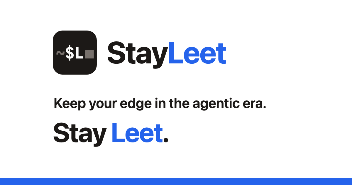 Show HN: StayLeet——在人工智能编程时代保持技能精进